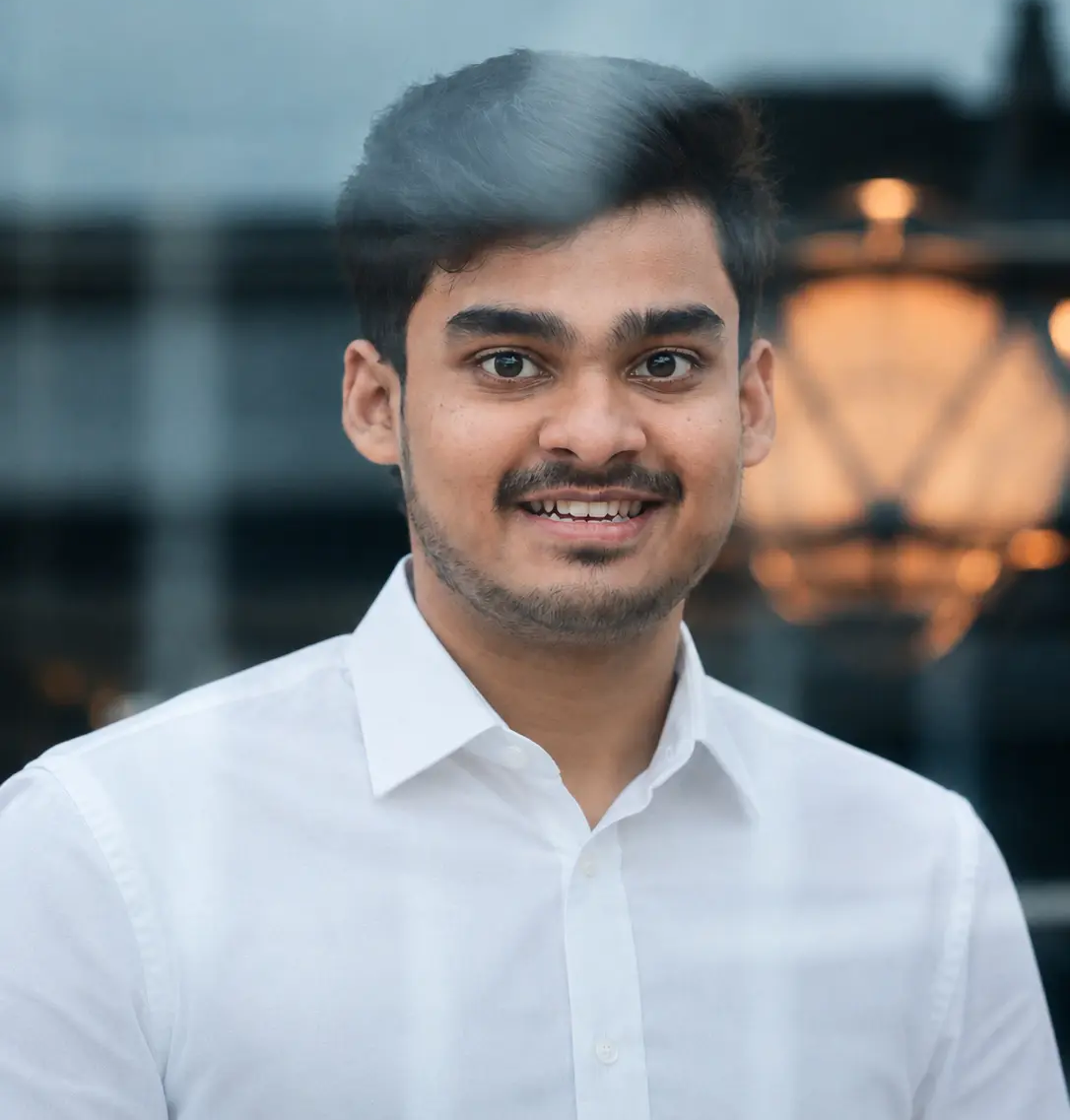 Portrait of Ar. Dhanvay Yogesh Mhatre, architect at Sairachana
